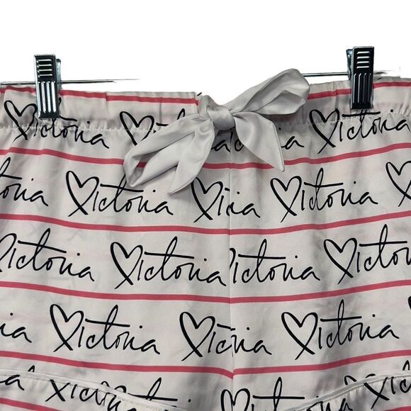 Victoria’s Secret Logo pajama short bottoms large - Picture 6 of 9